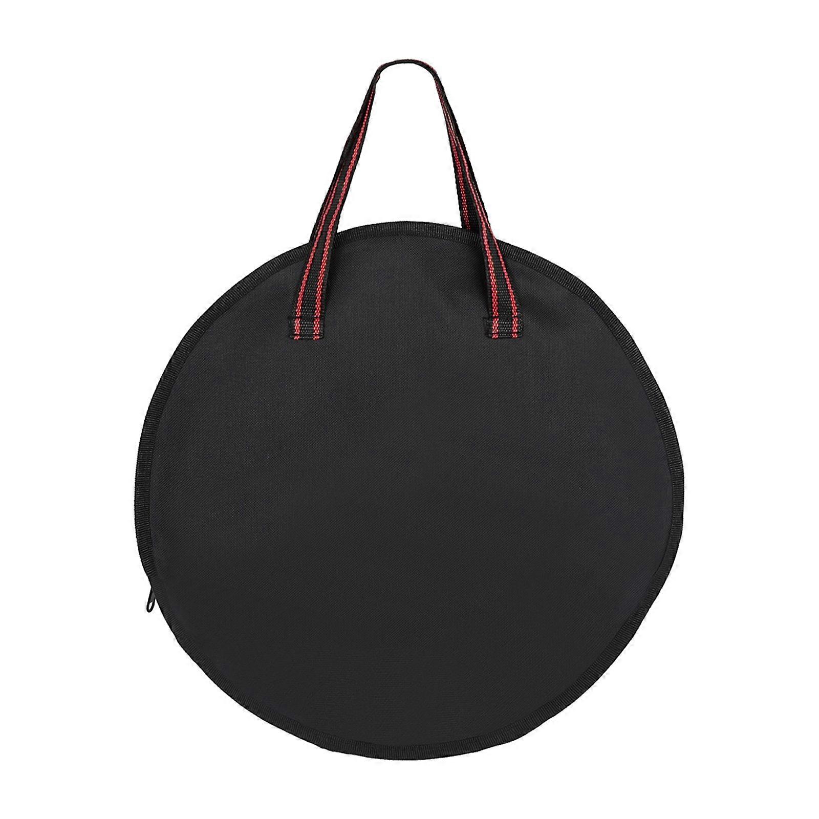 Oxfords Cloth Dumb Drum Bag Black Drum Carrying Bag with Rustproof Zippers Dumb Drum Practice Pad Bag Easy to Carry Multicolor