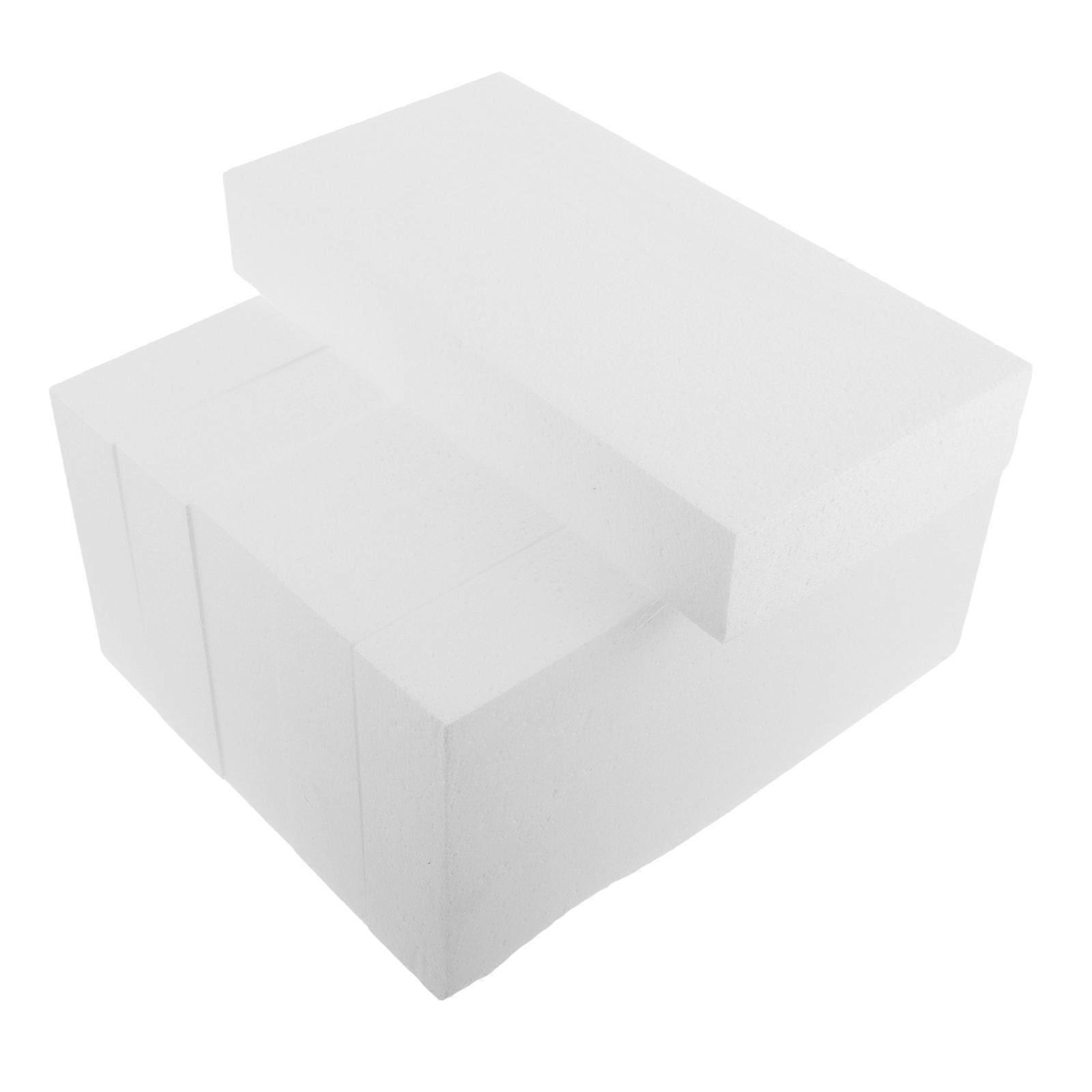 Packing Foam 6Pcs High Density Foam Blocks For Hobbyist Art 30*15*5cm Multipurpose Easy To Store