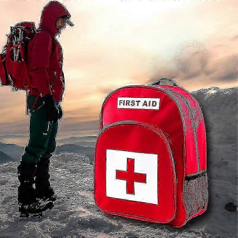 Outdoor Emergency First Aid Kit Storage Backpack - for Tactical & Camping Needs