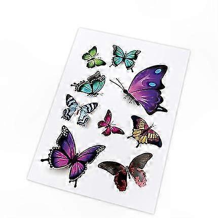 Creative 3D Butterfly Stickers for Car Motorcycle Waterproof Removable Decals
