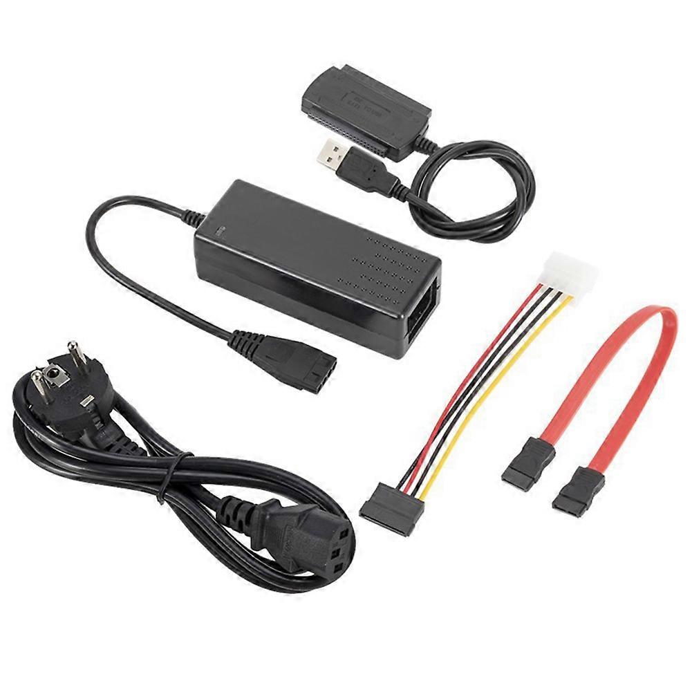 USB 2.0 to IDE / SATA 2.5Inch 3.5Inch Hard Drive Disk HDD SSD 480Mb/S Data Interface Converter Adapter Cable EU PLUG