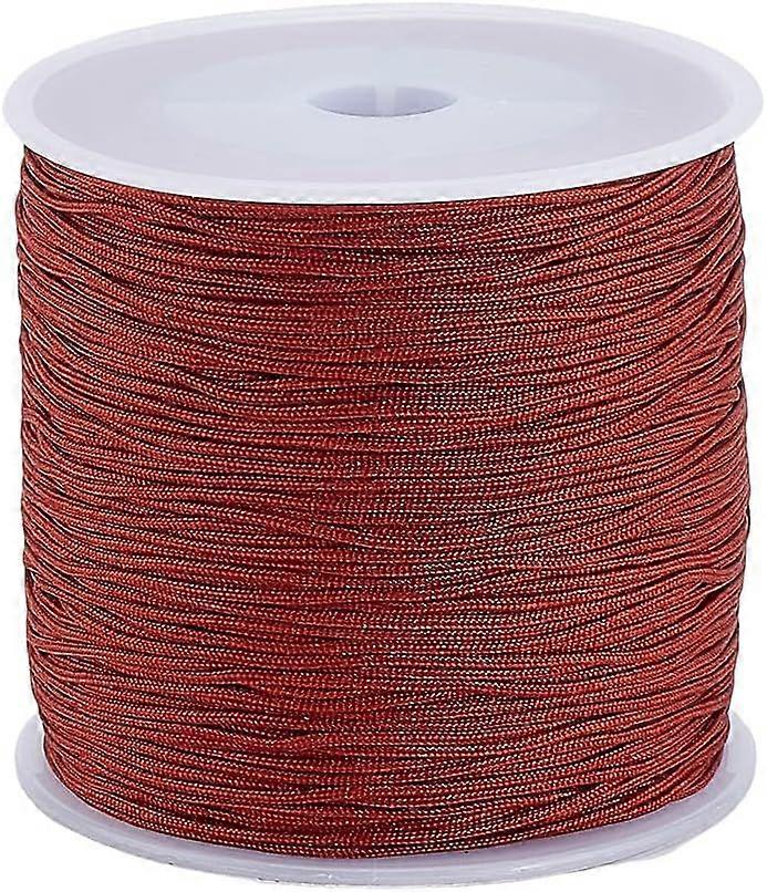 109 Yards Nylon String 0.8mm Bracelet Strings Beading Thread Nylon Cord Strings Wind Chime String Jewelry Thread for Bracelet Jewelry Making Crafts Re