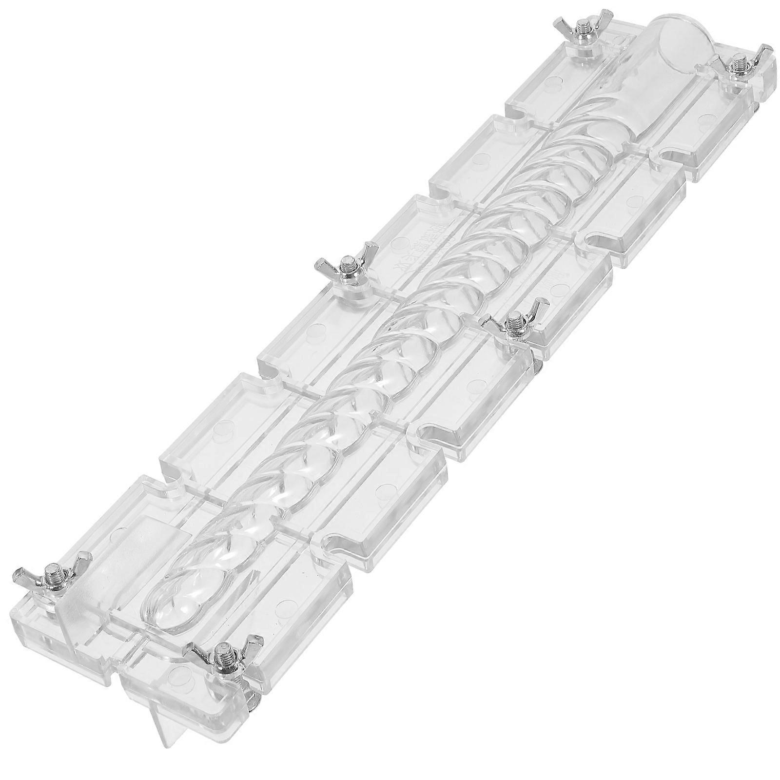 Durable Acrylic Candle Mold for DIY 5Sets Reusable Craft Making Molds