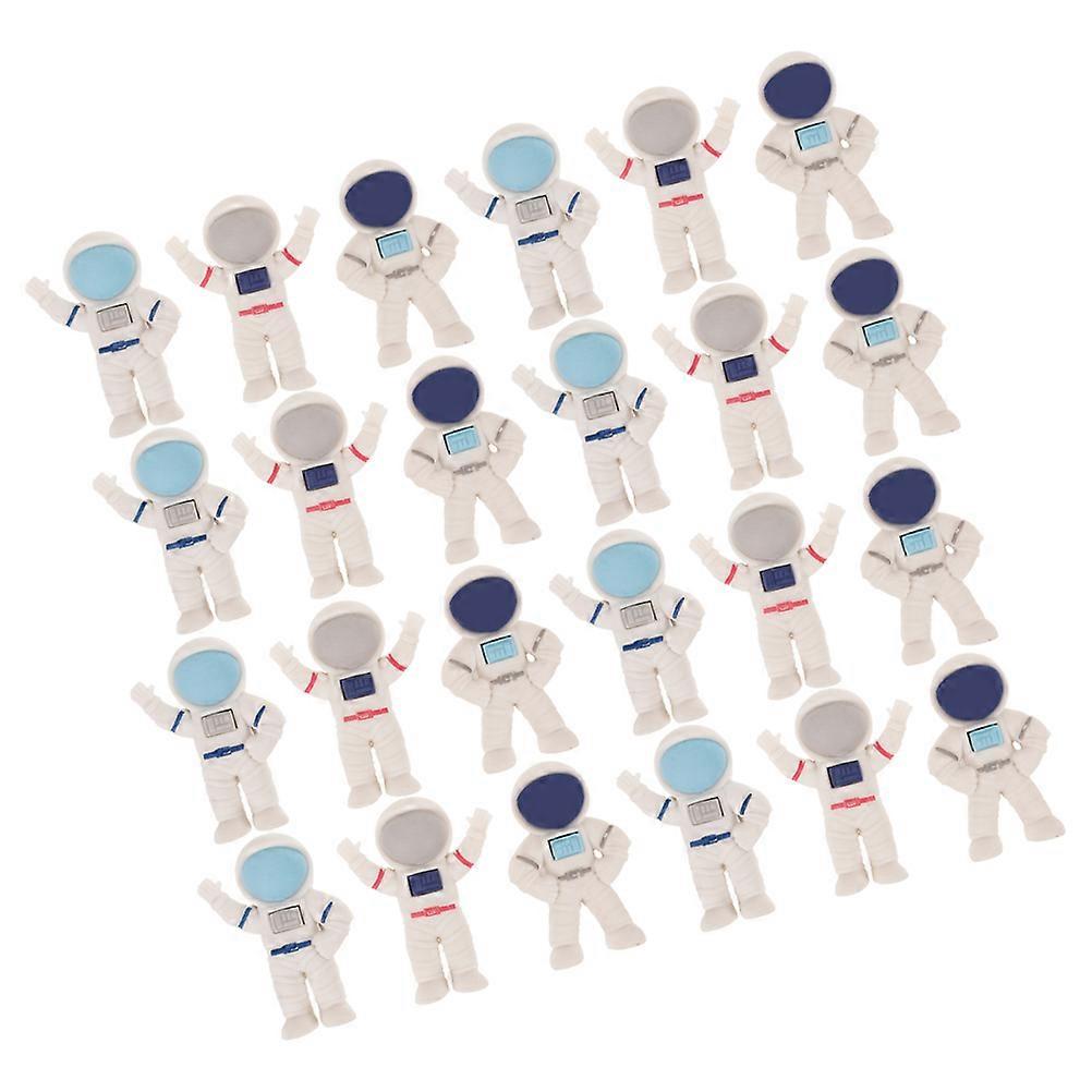 Outer Space Erasers Cute Astronaut for Wiping Use 48Pcs