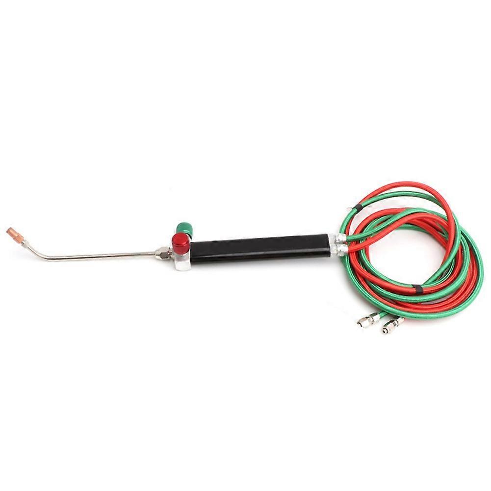 Oxygen Welding Torch Kit for Jewelry Making, Durable Metal Tool with Interchangeable Nozzles for Precise Soldering