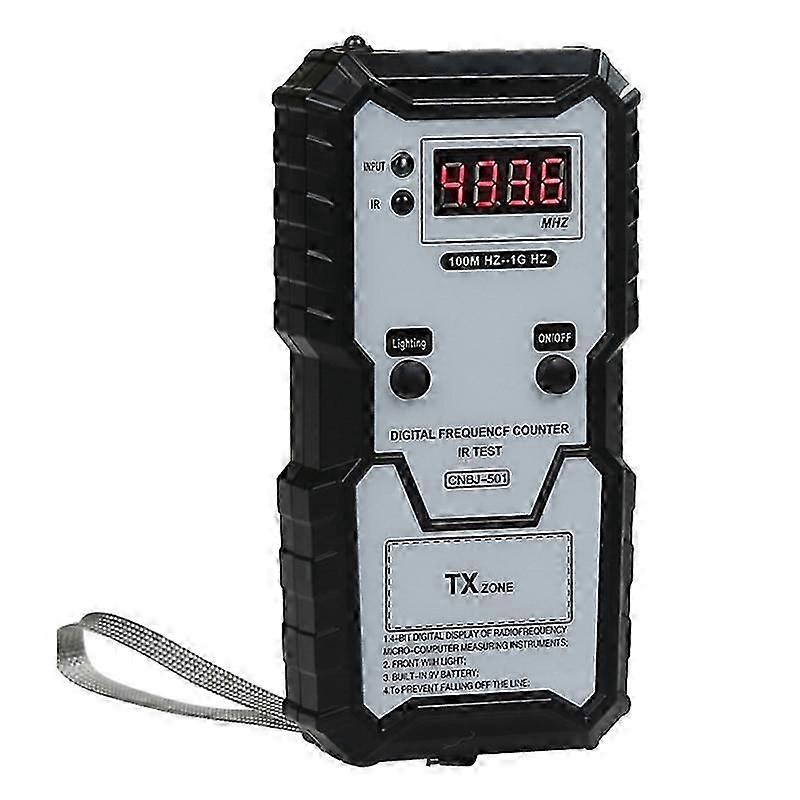 Car Keys Infrared Frequency Tester 100M-1GHZ 4-Bit Digital Electronic IR Frequence Counter Tester wi