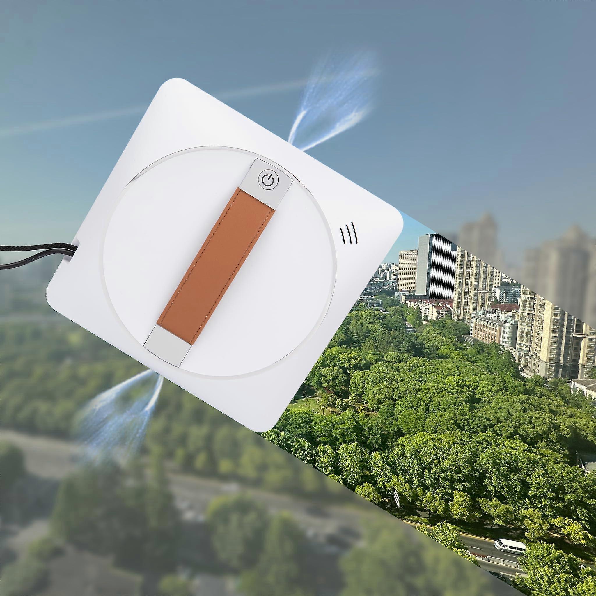 Smart Window Cleaning Robot with Dual Water Spray, 2500Pa  Suction, App Control for Rise