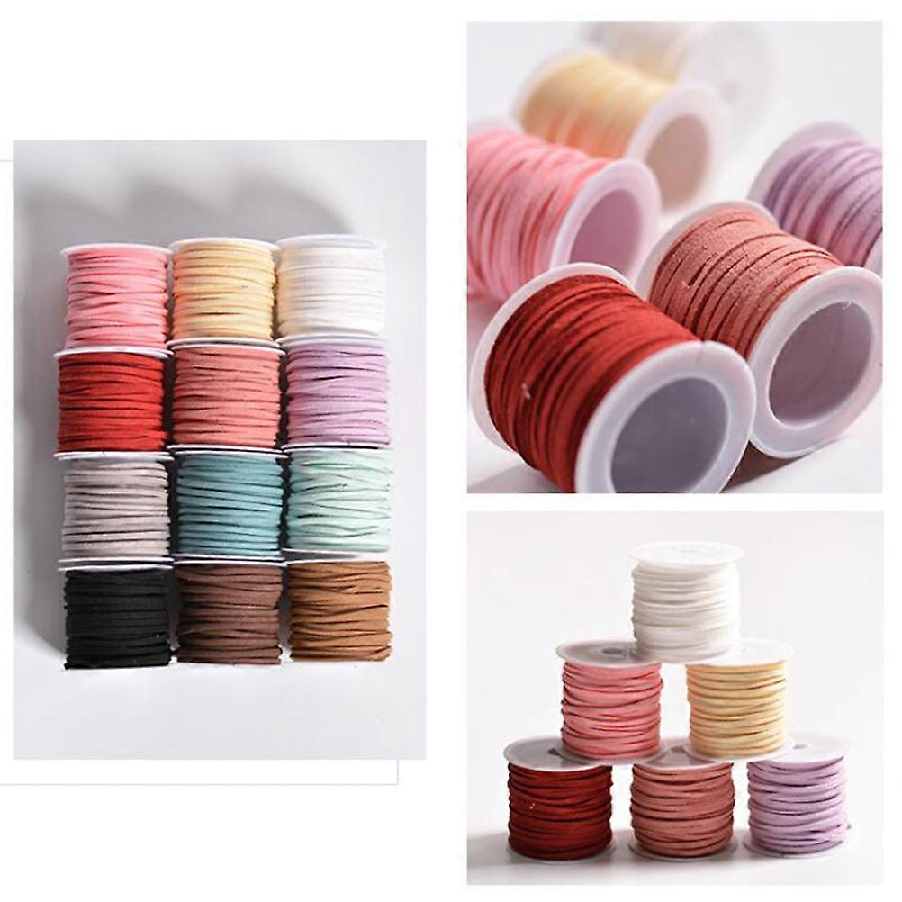 Double Sided Deerskin Strap for Packing and Decorating 4Pcs Roll