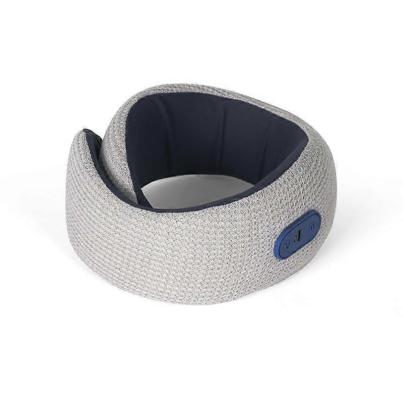 Memory Foam U Shaped Neck Pillow - Soft Travel Companion with Massage Feature, Ideal for Airplane, Car & Cervical Support