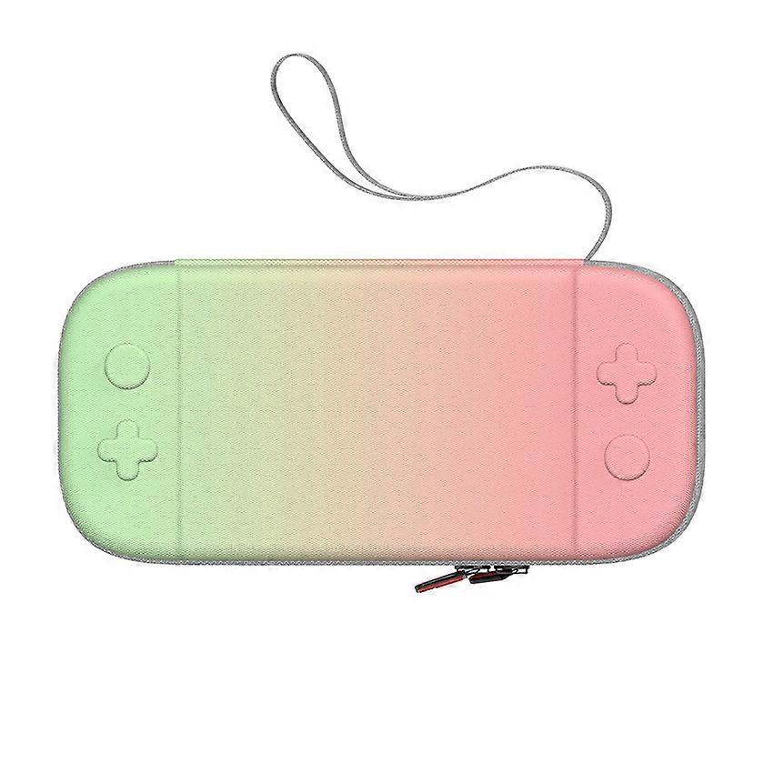 Protective Storage Case Organizer Bag Handbag for Switch 2 Game Console Accessories 1PCS Pink Green Gradient