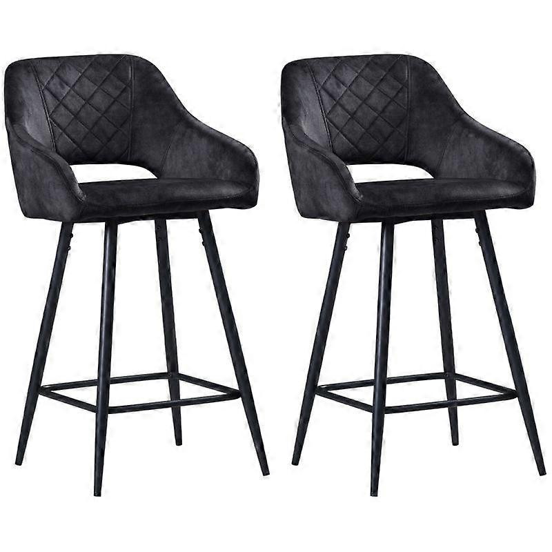 Velvet-Feel Bar Stools