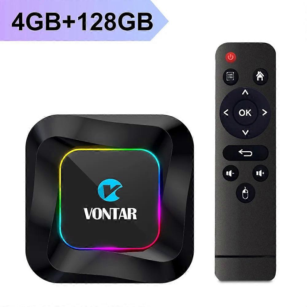 Android 13 Tv Box Quad Core Rk3528, 8k Video, Bt, Wifi6, Google Voice - Media