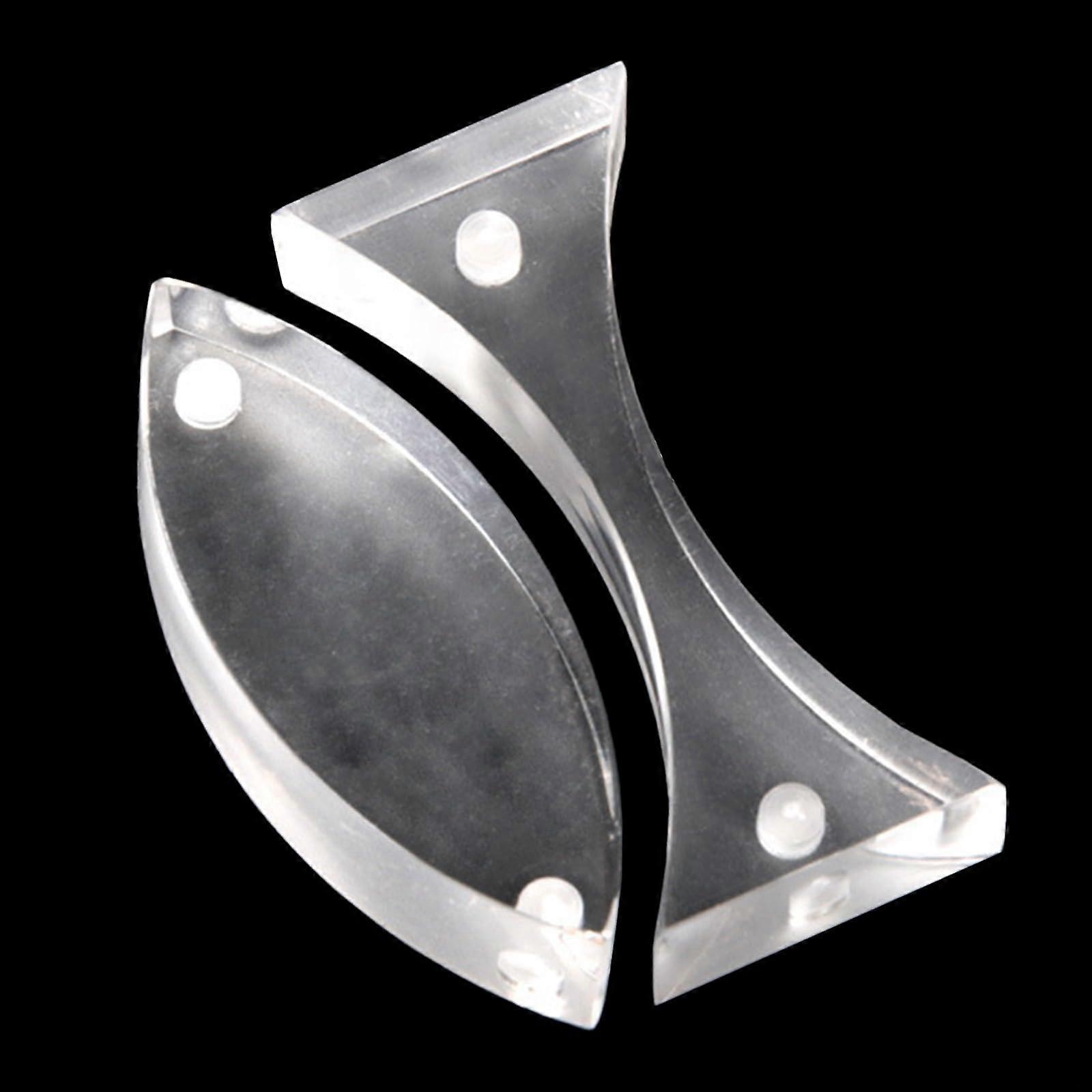 Optical Glass Lens Set  Refractive Index for Experiments Sharper Image Quality Classroom Use