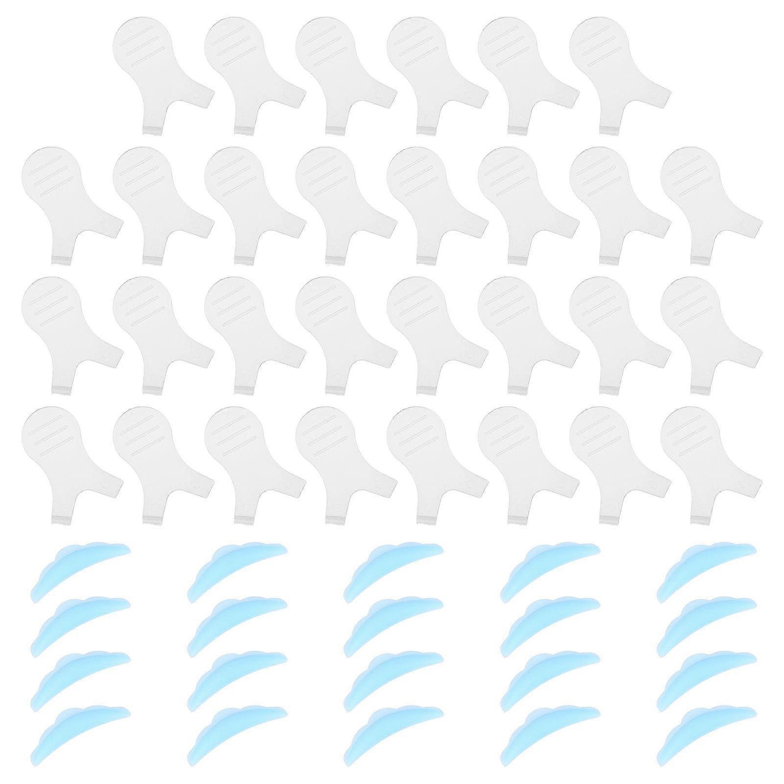 Eyelash Lift Separator Brush for Perming with 60Pcs Kit