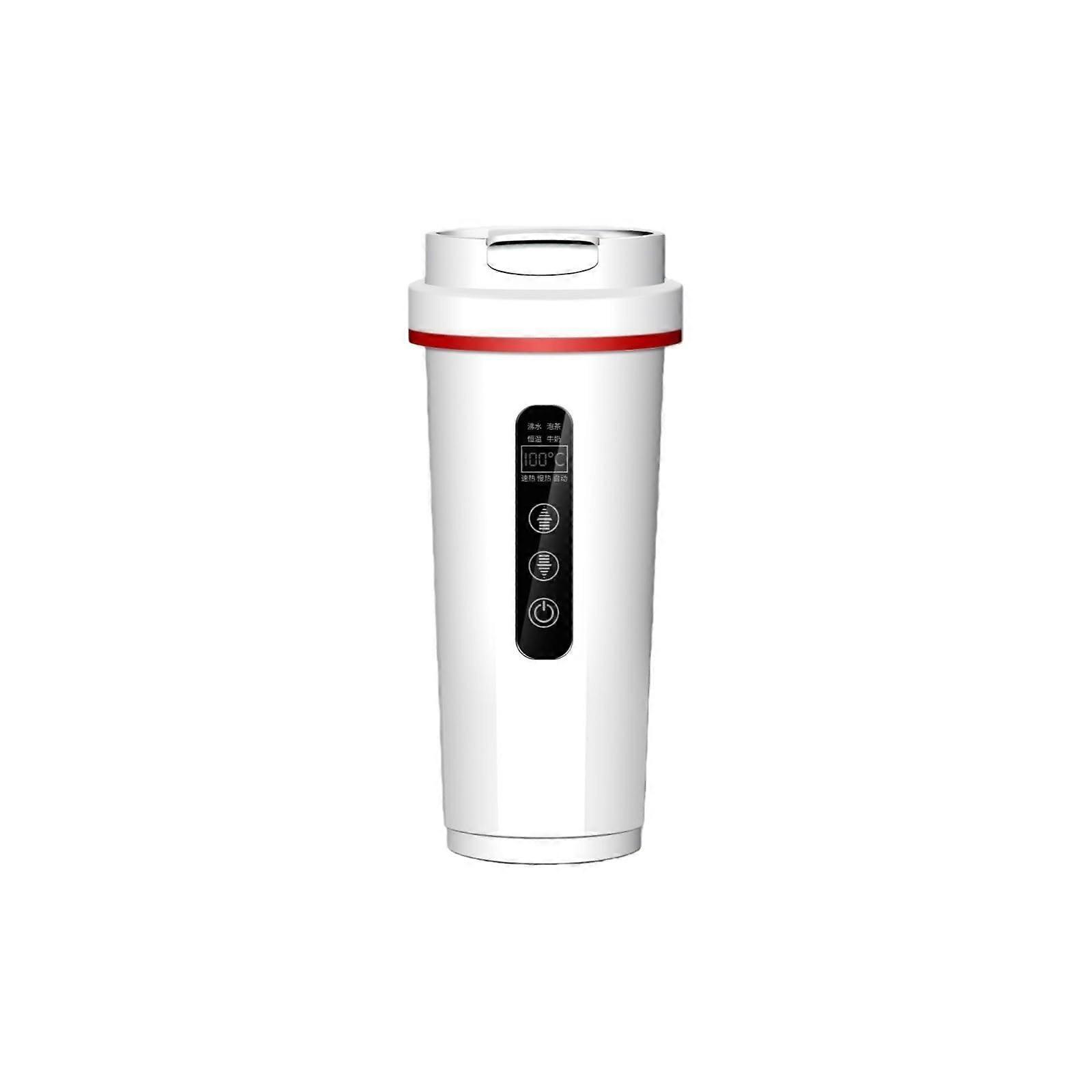 Heated Cup with Automatic Temperature Control, Keeps Drinks Warm, Compact 21x9x9cm for Winter