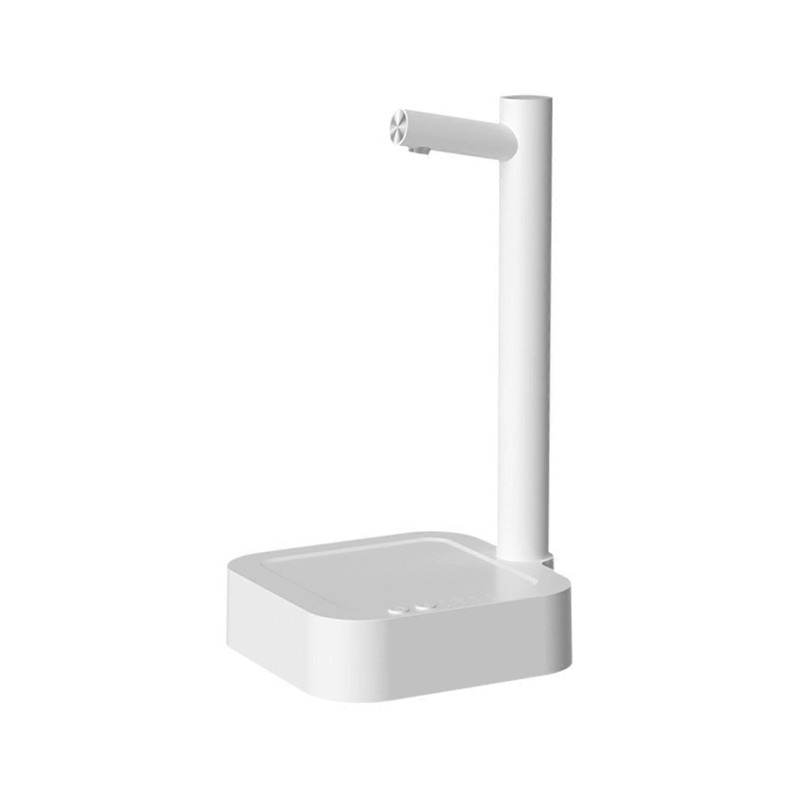 Electric Water Bottle Pump with Adjustable Flow, TypeC Rechargeable for 5 Gallon Bottle White