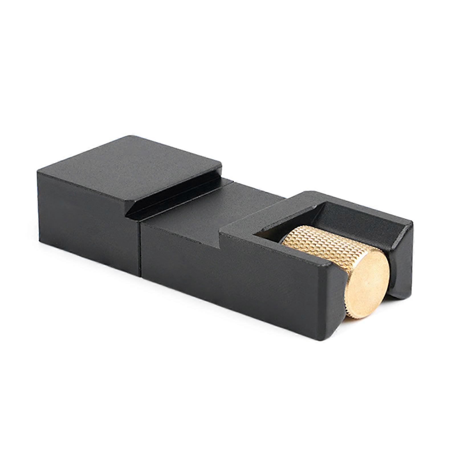Combination Square Steel Rule Guide Block With Quick to Adjust Mechanism For Precise Line Marking Multicolor