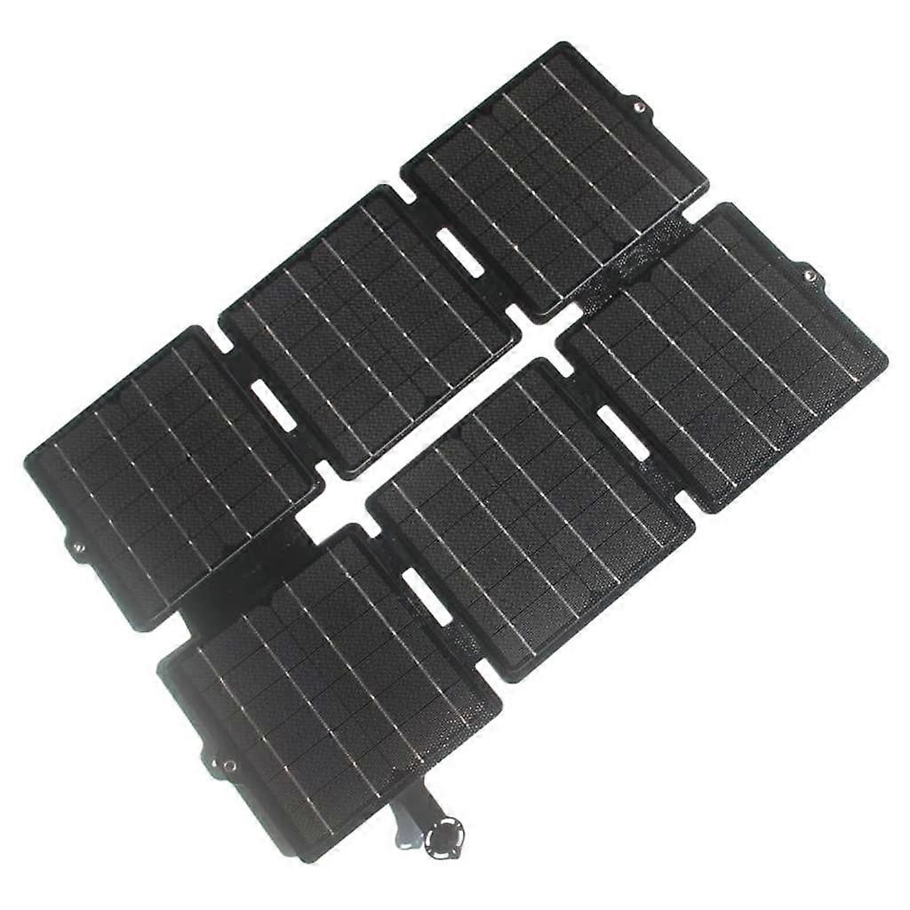 Portable Solar Panel Foldable Waterproof Fast Charging 5V 12V for Camping and Phone