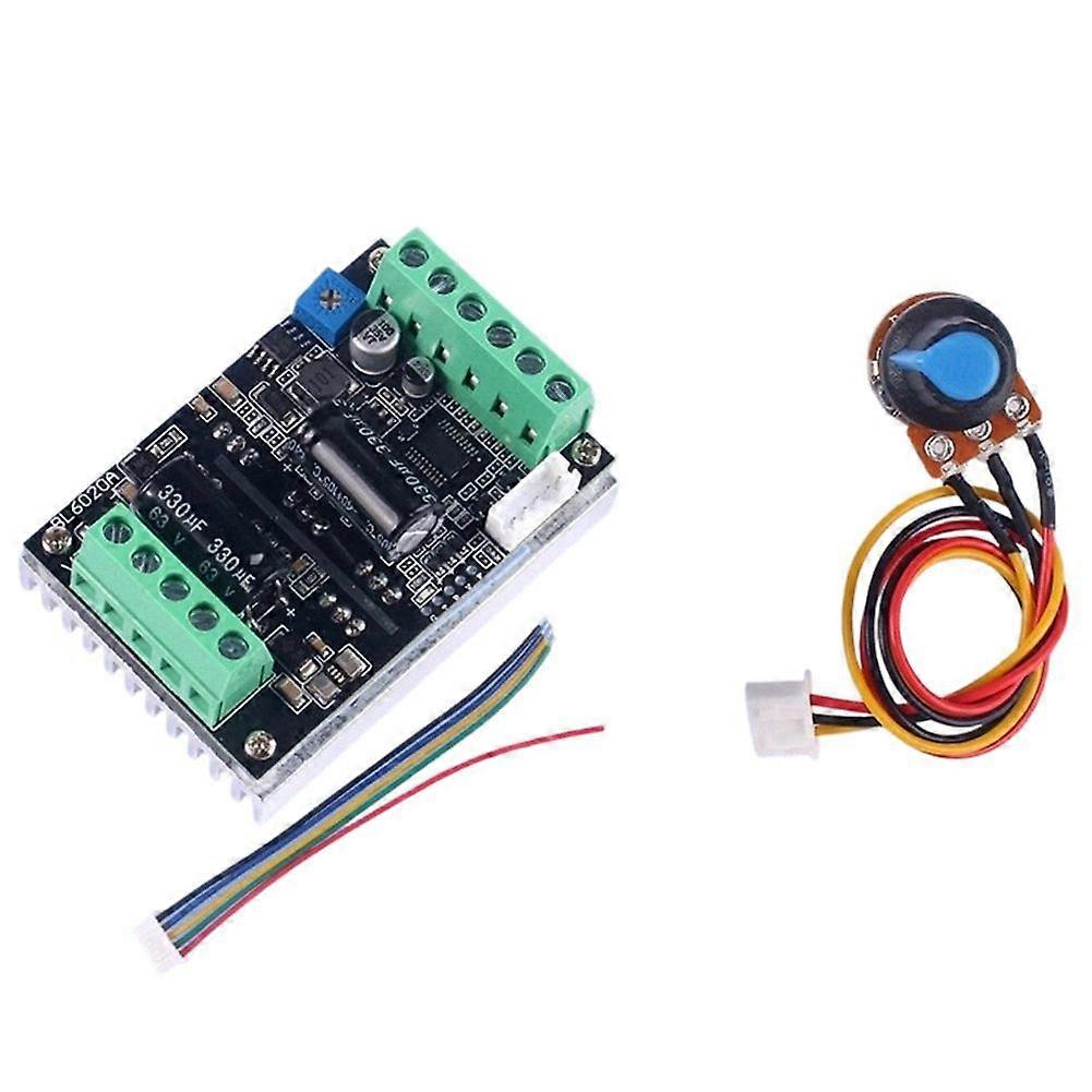 500W DC 6- 60V 20A Hall Motor Control Driver Board BLDC Three-Phase Brushless Motor Controller with Speed Controller