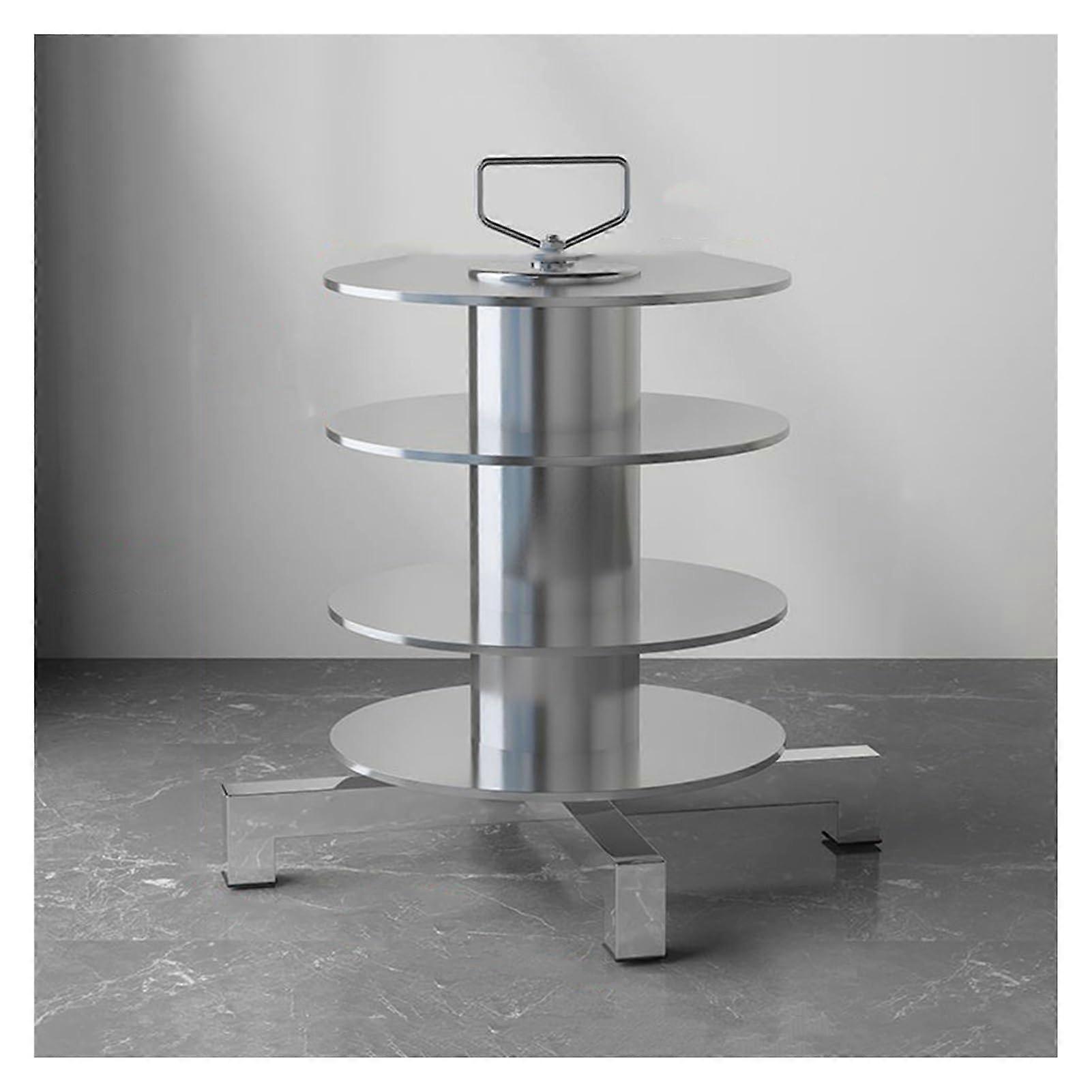 Wire Spool Rack with 3 Rods, Adjustable MultiLayer Cable Organizer, Stainless Steel Storage System