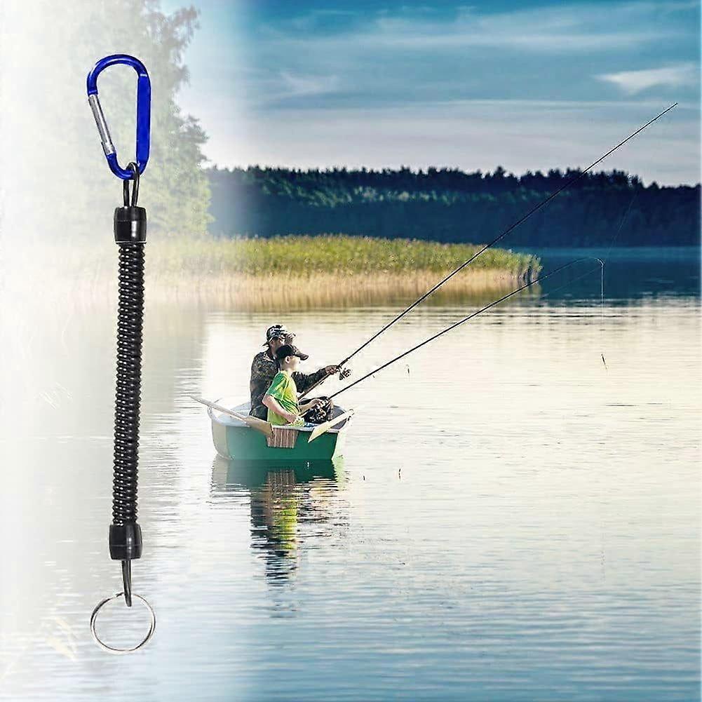 Extendable Spiral Key Ring for Tools and Gear