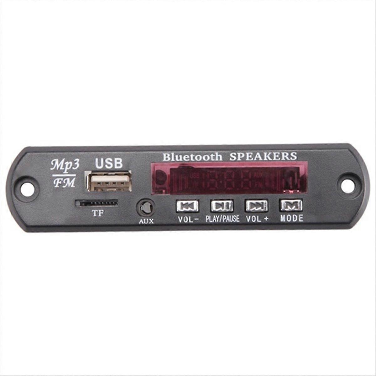 Bluetooth MP3 5.0 Decoder Board DC 5V 12V Car FM Radio Module