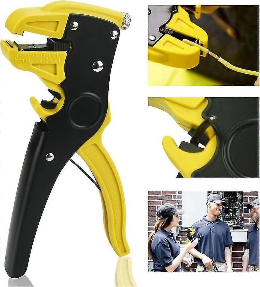 Automatic Wire Stripper 0.2-6mm Wire Stripper Adjustable Insulated Cable Stripping Tool Wire Stripper