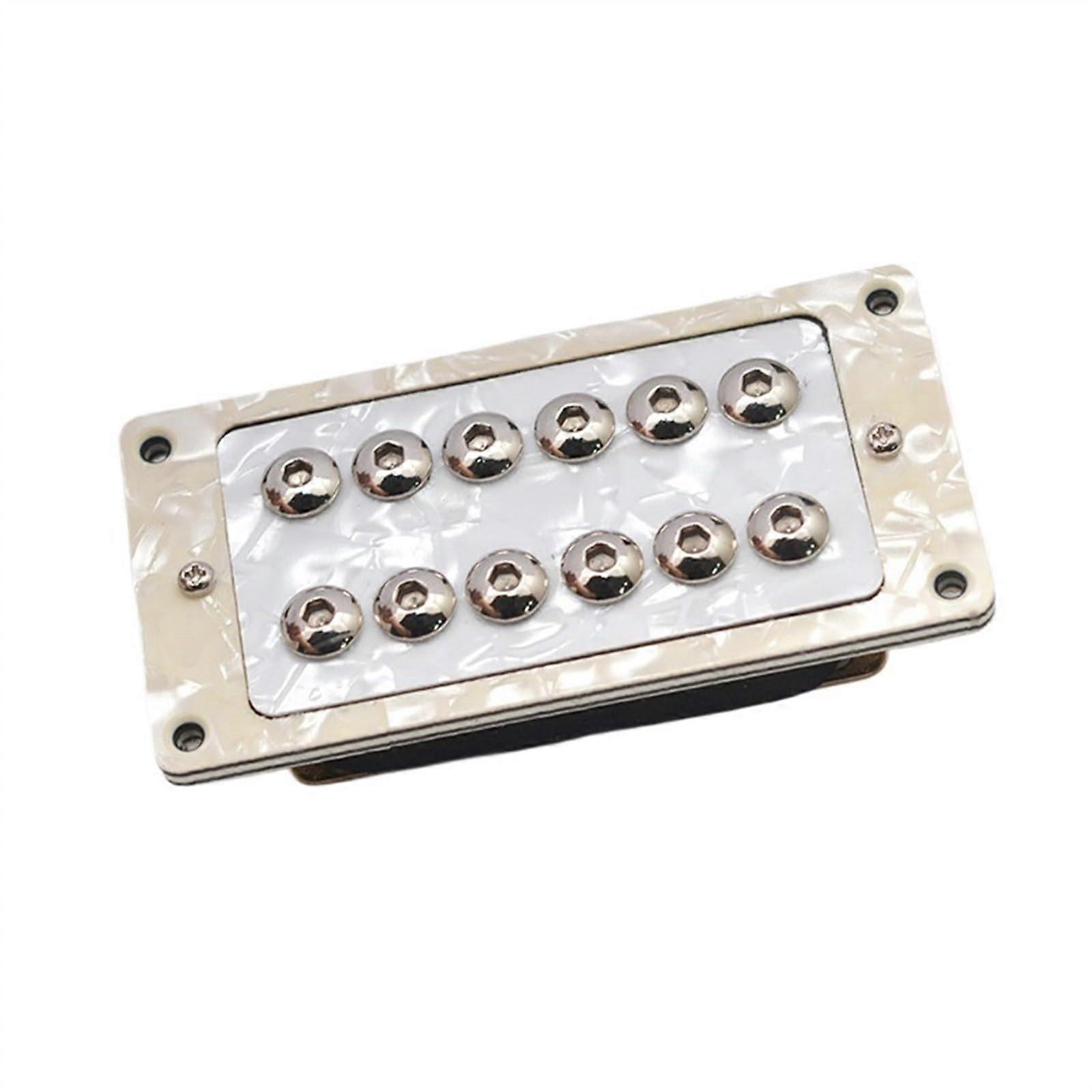 6String Electric Guitar Humbucker Pickup with Ceramic Bridge, Clear Balanced Sound, Easy Install