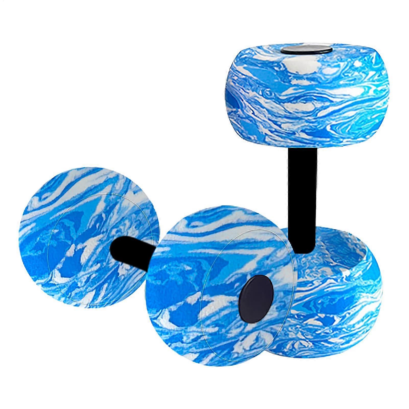 Water Dumbbells for Aquatic Exercise and Core Strength Training, Lightweight EVA Pool Weights
