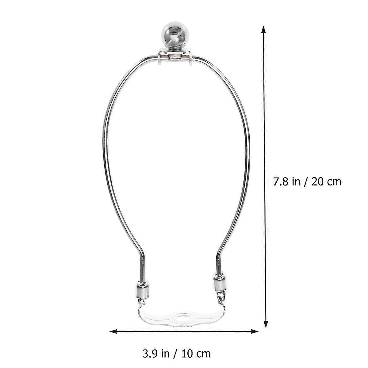 Silver Floor Lamp Horn Bracket 2Pcs Holder Rack for Lamp Use