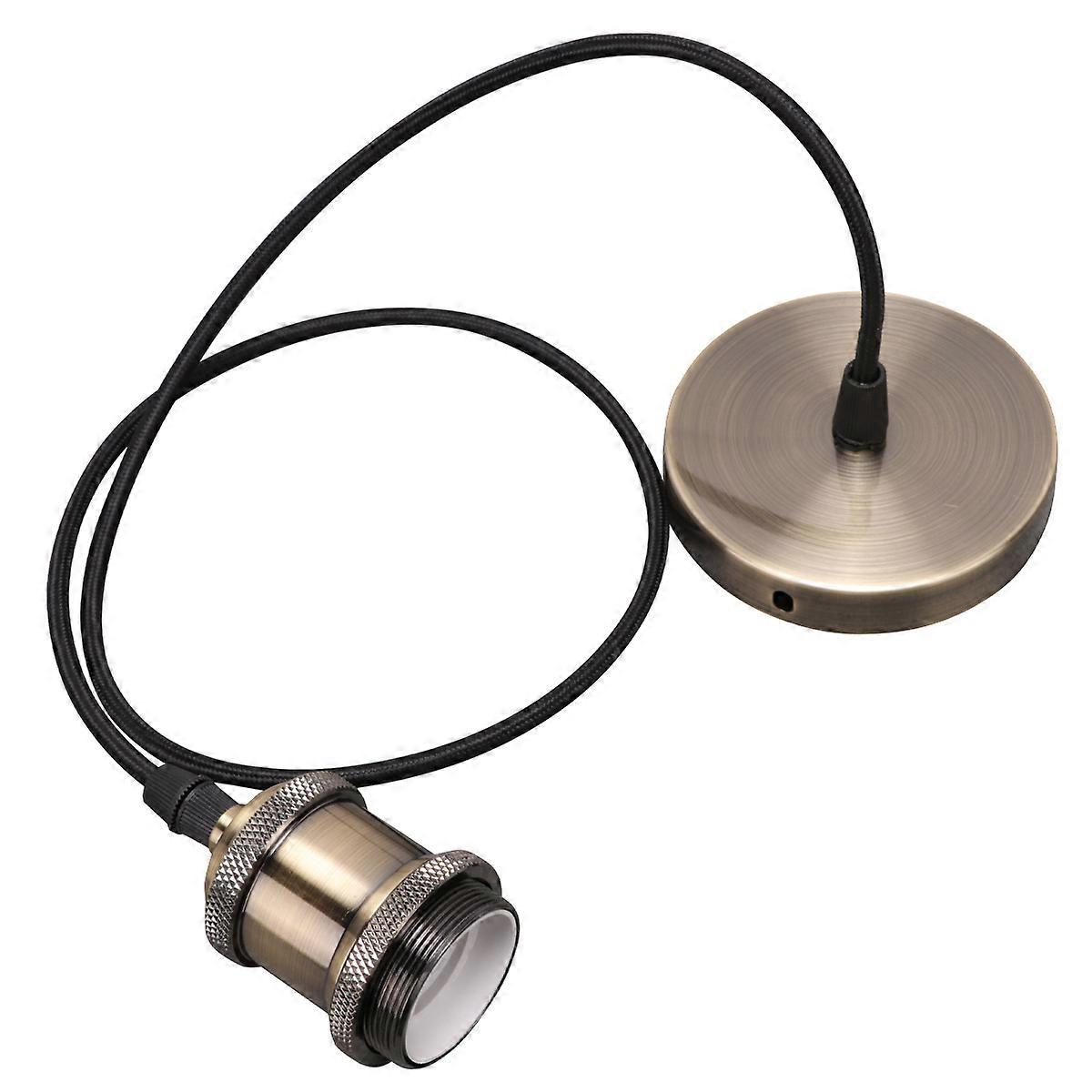 Retro Lamp Holder E27 Lamp Base for Home Use Coffee Light Base 1 Piece