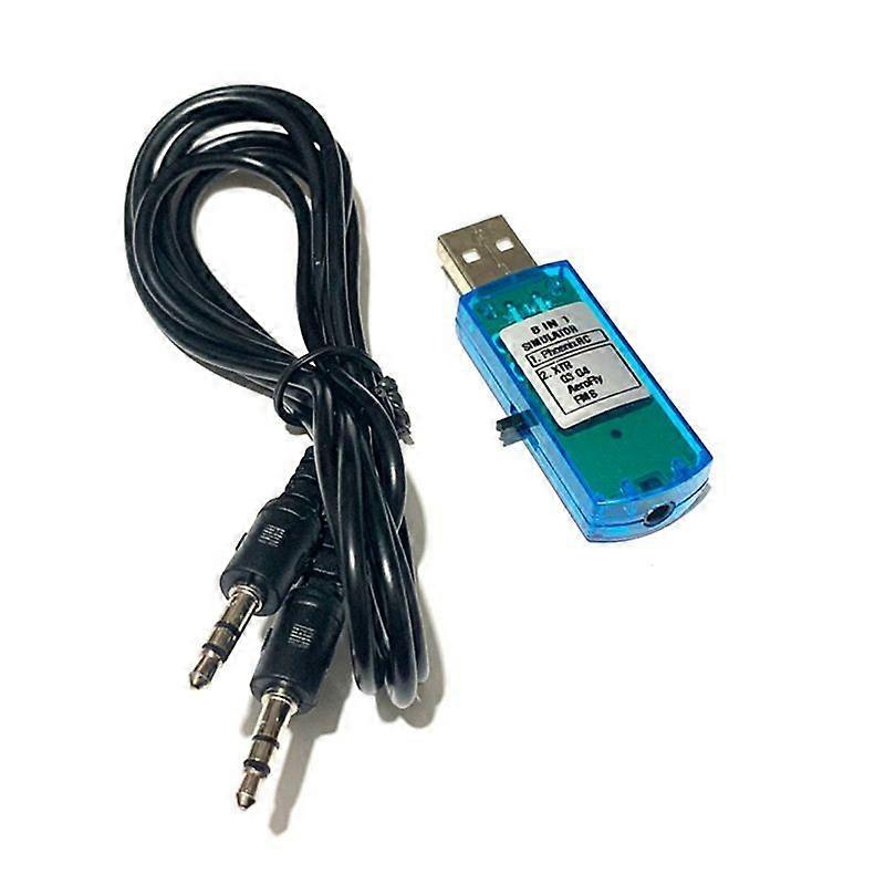 Flight Simulator for XTR5 FMS G4 FPV Airplane Helicopter Controller