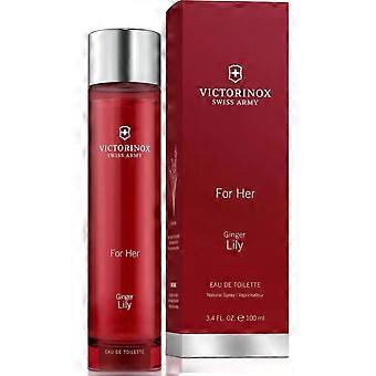 Swiss Army Victorinox Ginger Lily 100ml EDT Spray