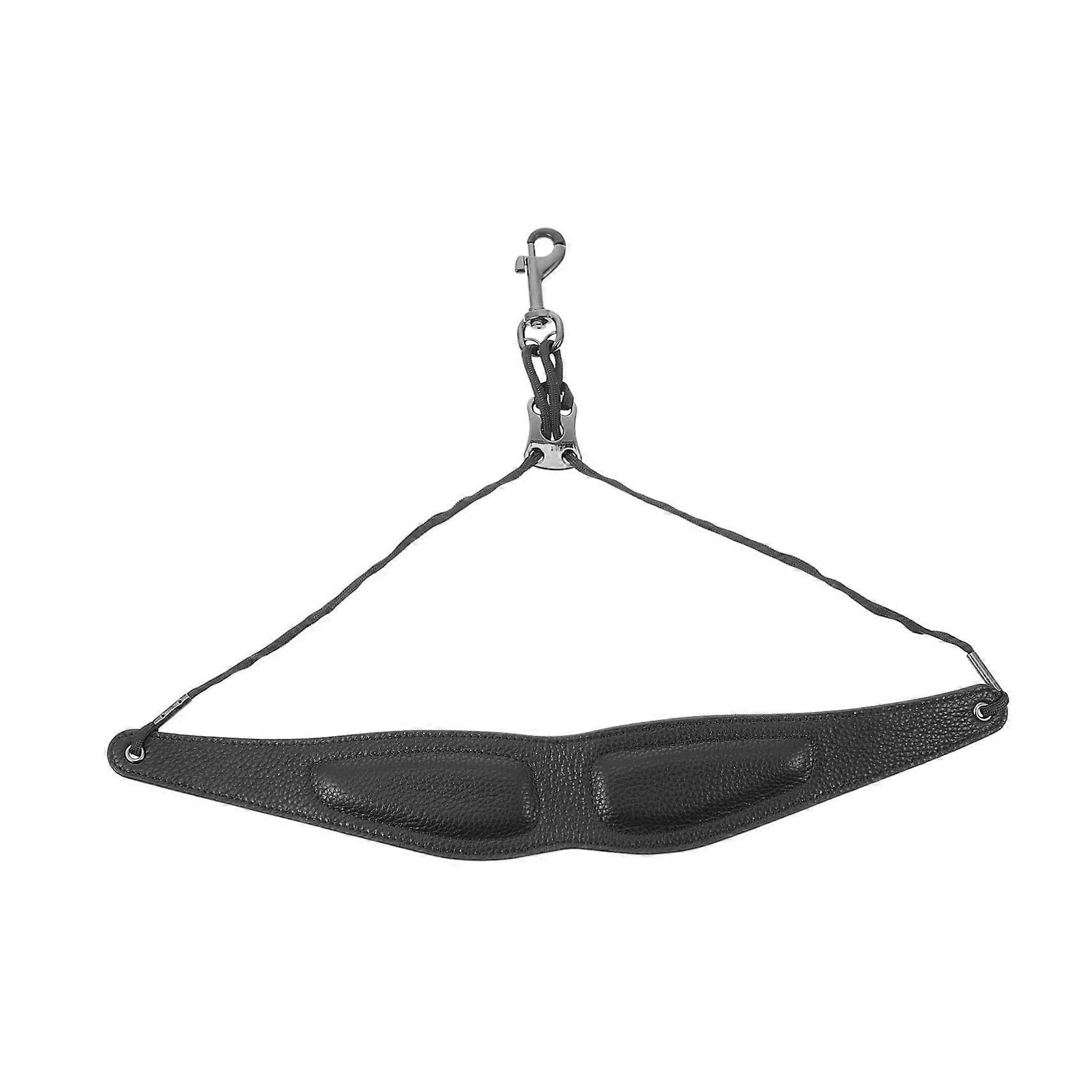 Adjustable Saxophone Shoulder Strap with Secure Snap Hook, Comfortable Support, Black for Alto Tenor Soprano
