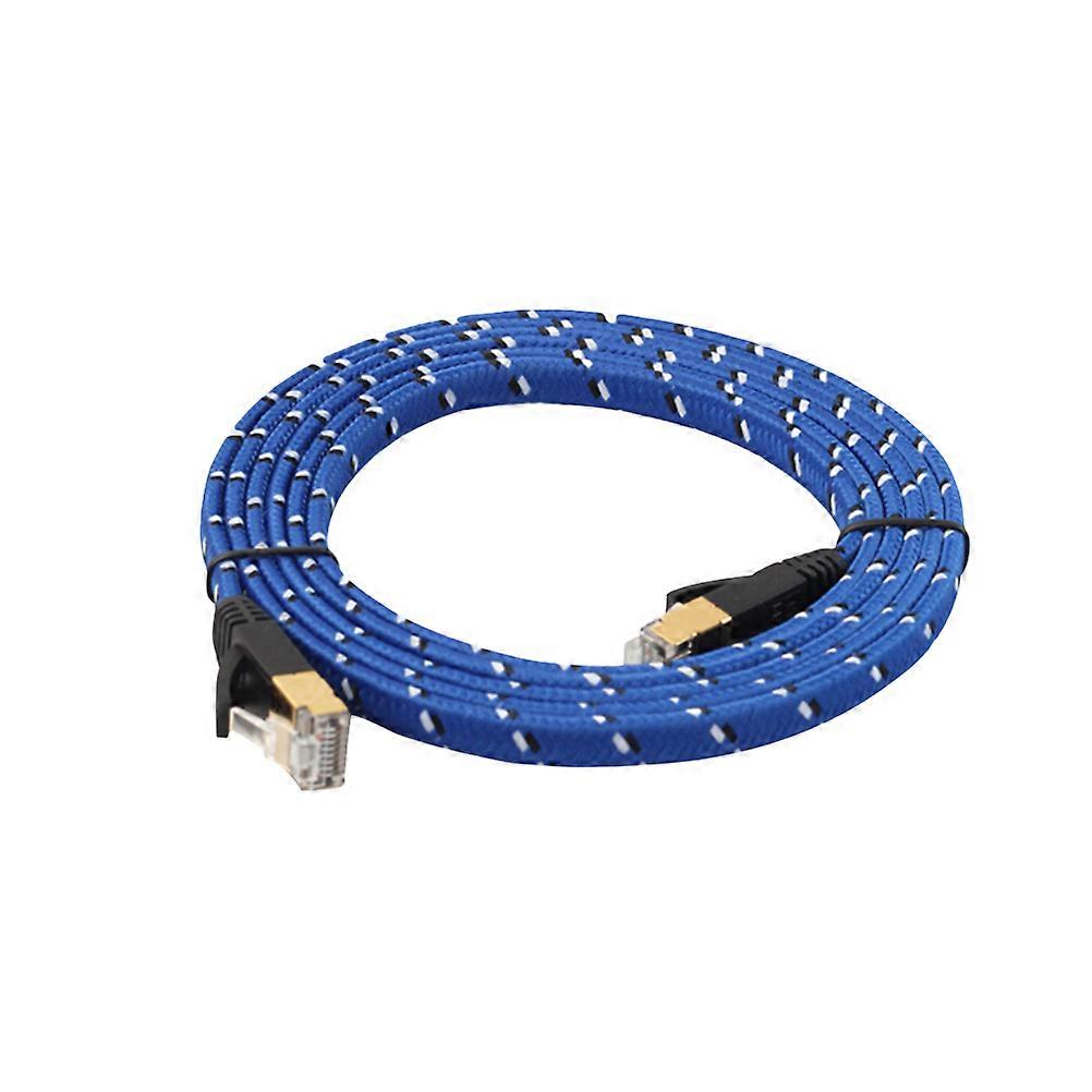 High-Speed Cat7 Cable for Connecting Network Devices with 10Ft Braided Nylon