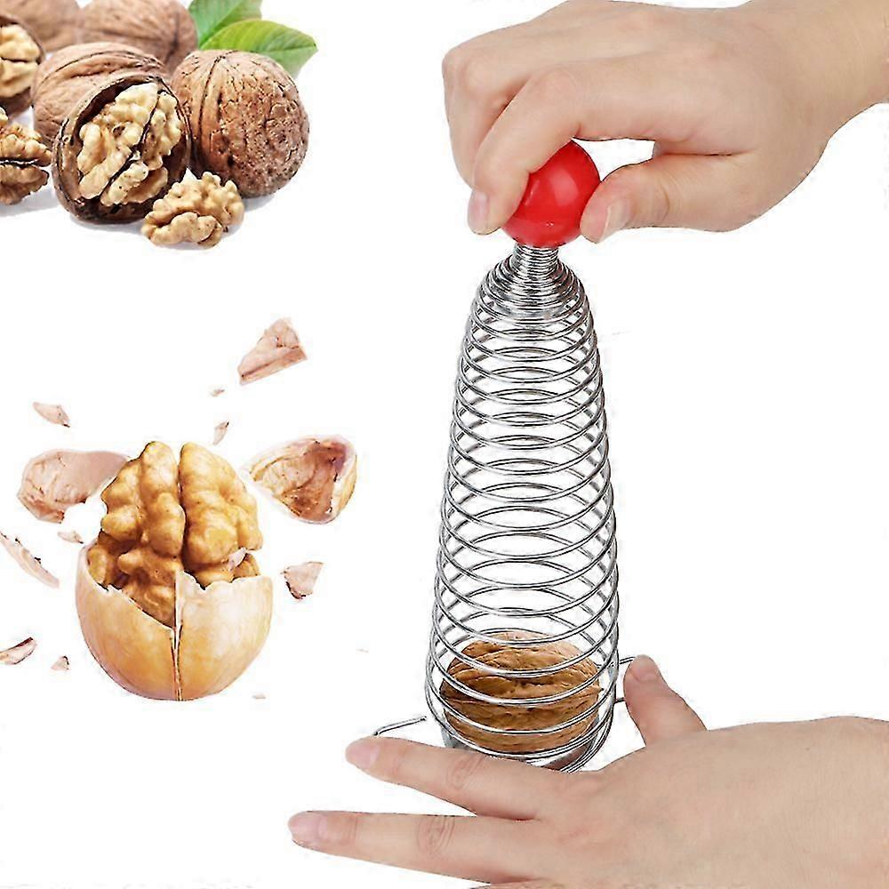 Spring Nutcracker Creative Walnut Shell Breaker Pecan Clip Tool Walnut Peeling Artifact Nut Peeling Tools Kitchen Tools