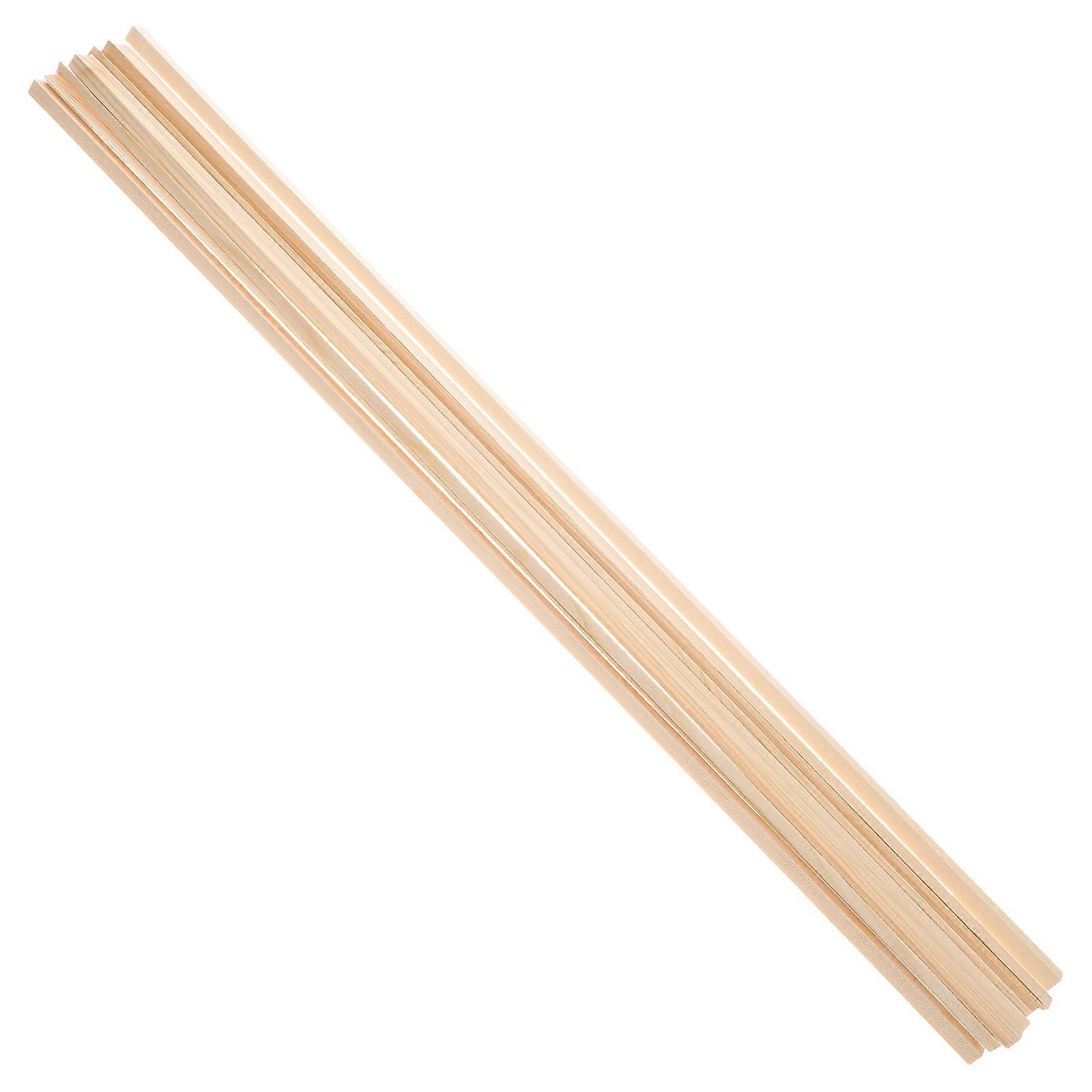 Trelist til vindusdekorasjon, 10 stk. beige