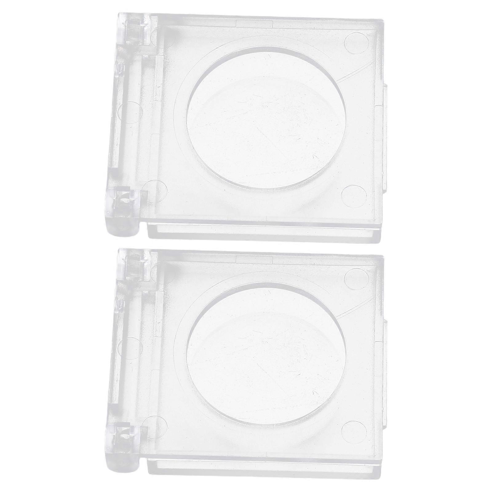 Transparent Cover Button Protector for Rhinestone Painting Light Pad 2Pcs