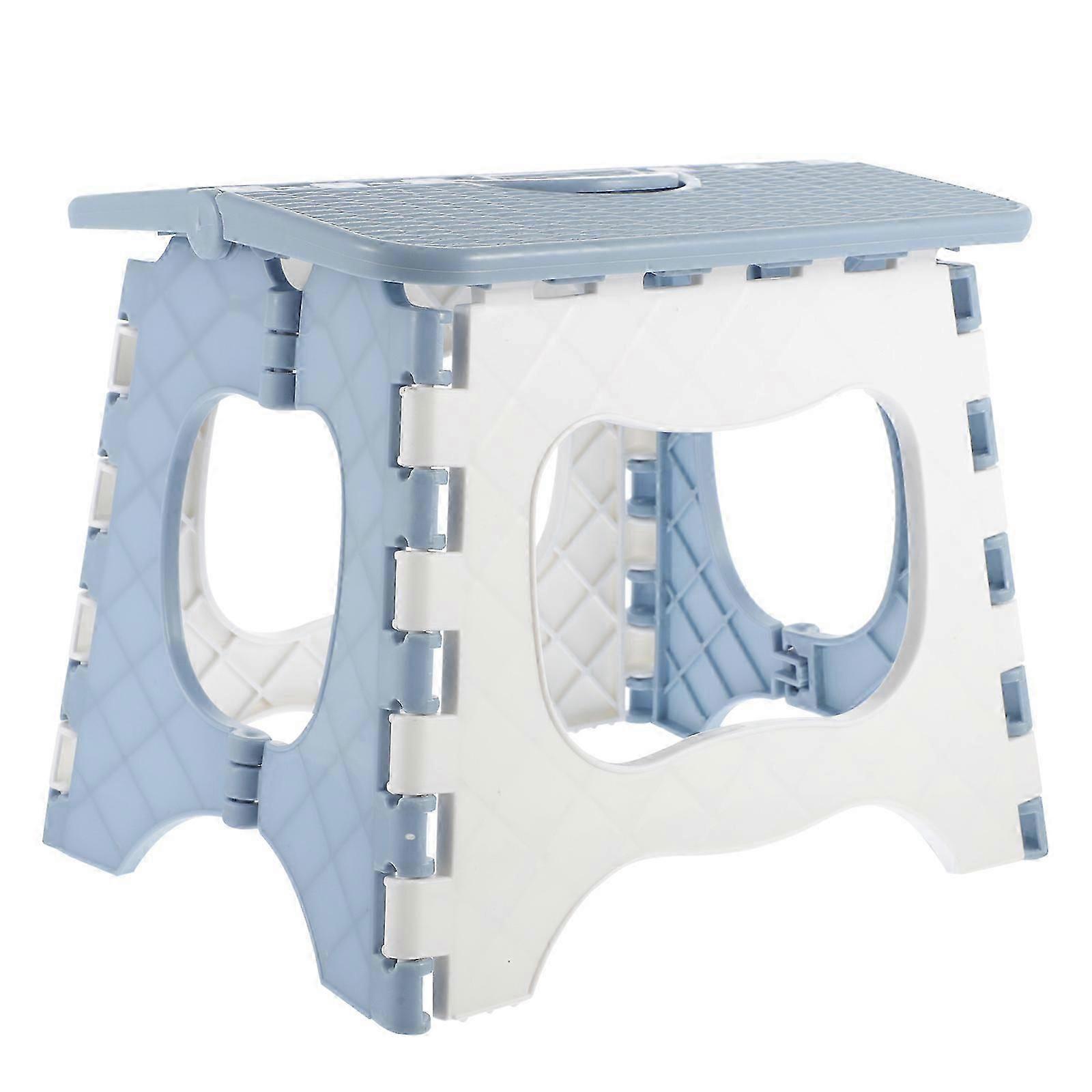 Portable Foldable Stool Plastic Folding Step Stool for Outdoor Use