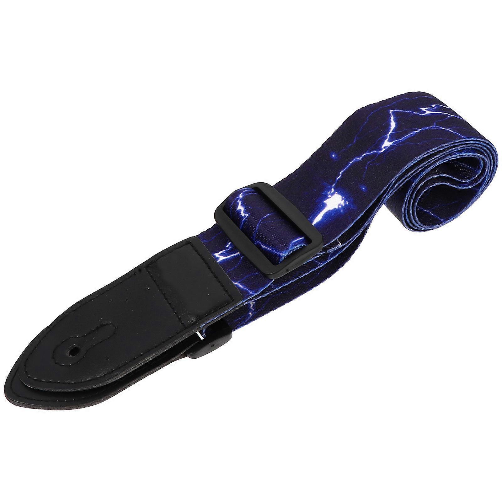 Adjustable Guitar Strap Polyester Shoulder Strap for Guitar Use One Piece