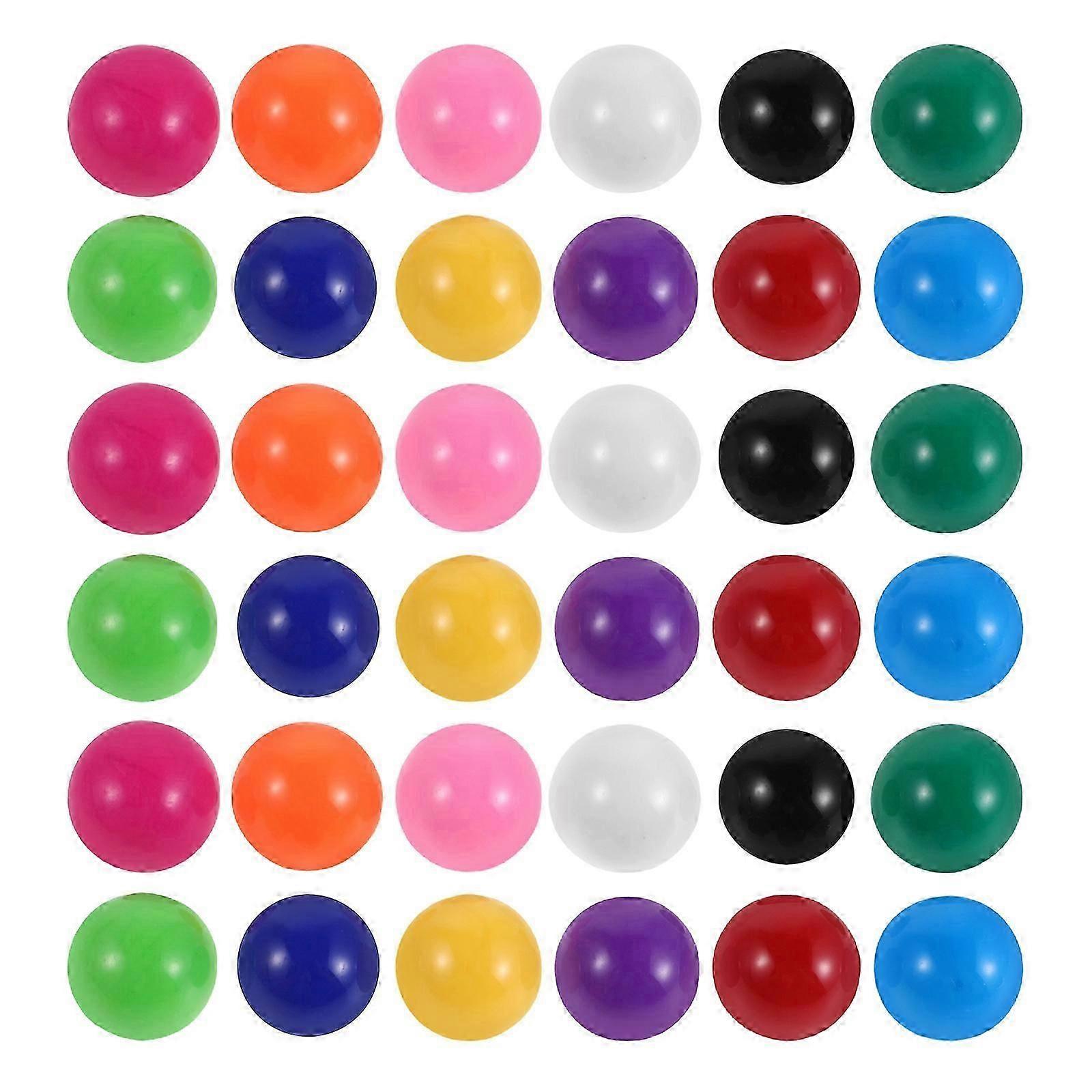 Educational Toys Solid Color Marbles for Interactive Play 120Pcs Replacement