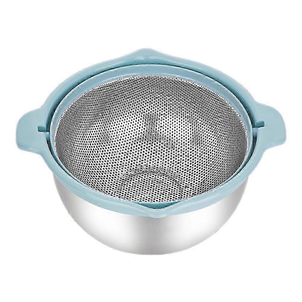 Filter Basket Set for Practical Draining and Washing in Kitchen Use