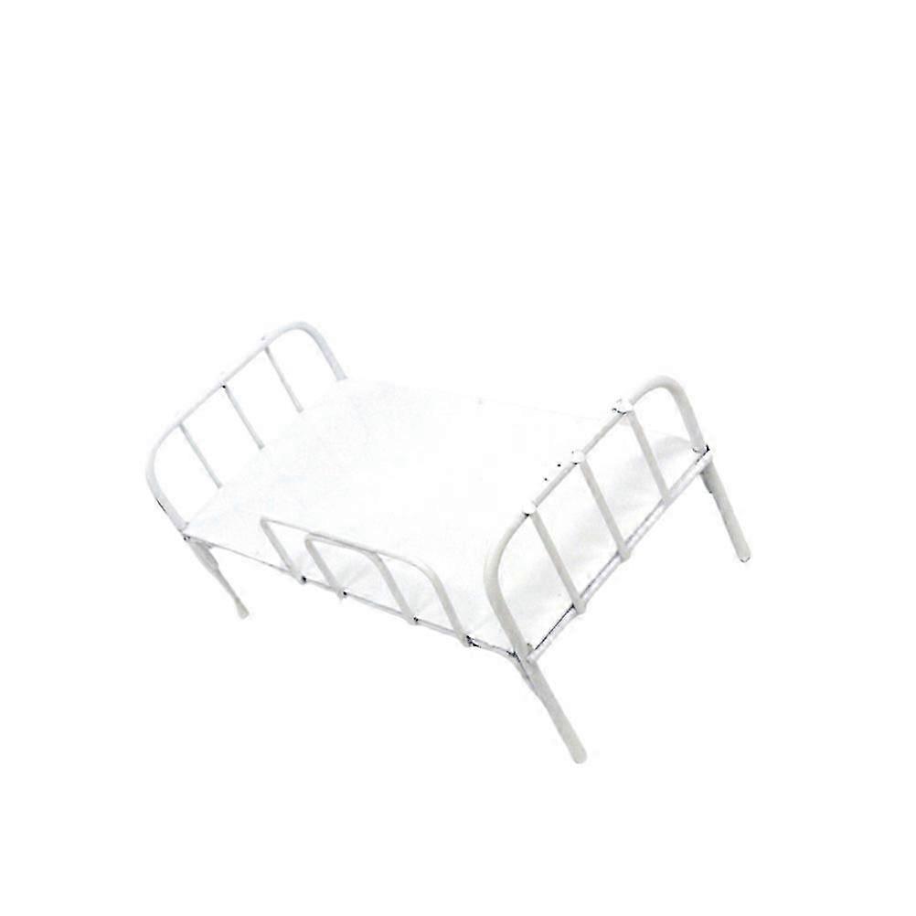 House Model Simulated Bed White Soldier Dormitory Bed