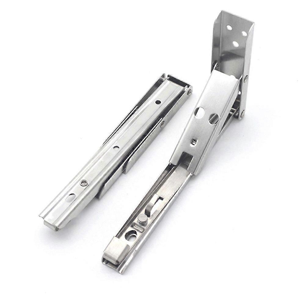 Stainless Steel Triangle Spring Folding Shelf Bracket Wall Mounted Triangle Shelf Bracket