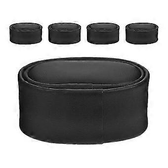 Automatic Watch Winder Cushion Pads for Watch 5Pcs Black PU