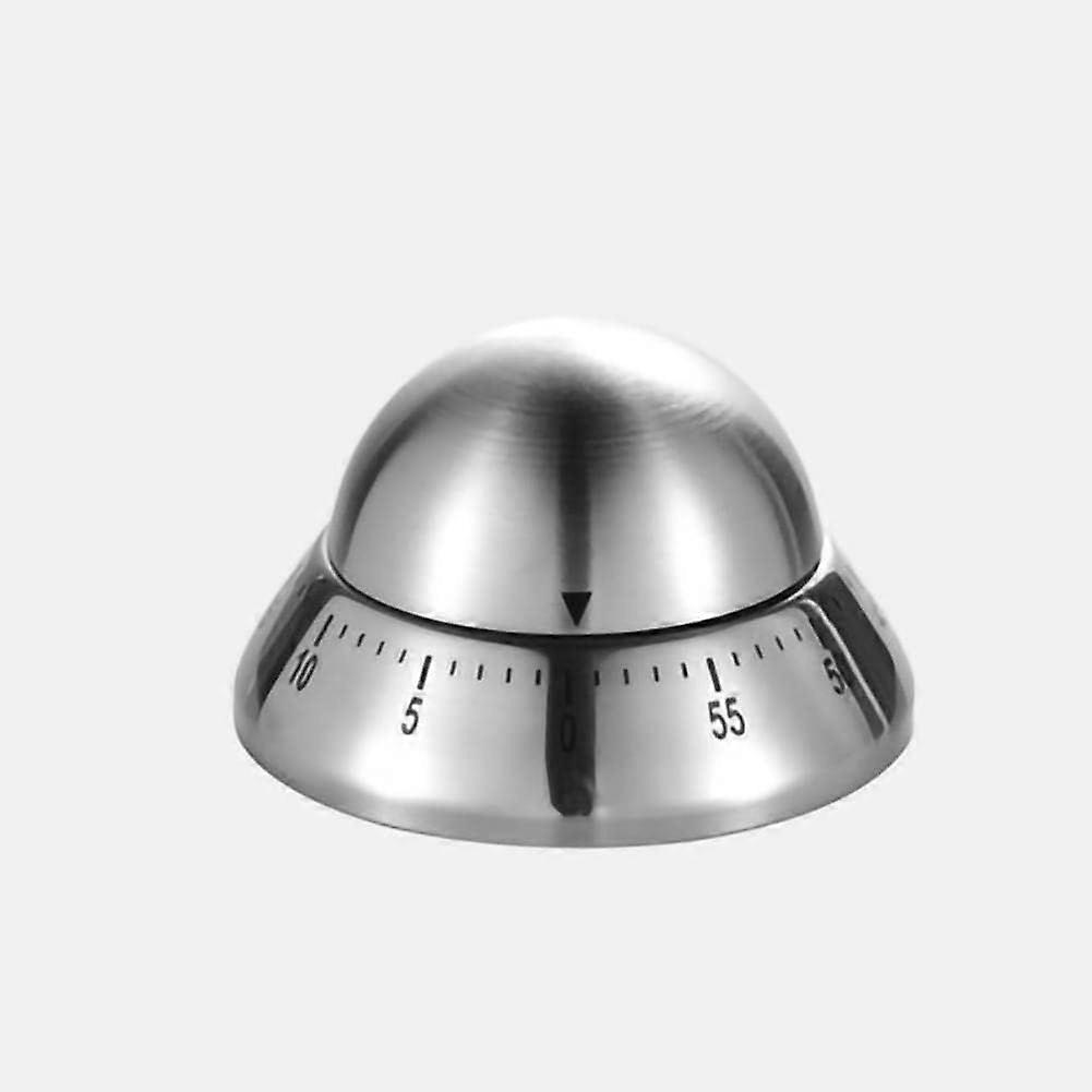 good Stainless Steel Kitchen Timer Mechanical Countdown Timer Flying Disc Type Kitchen Tool