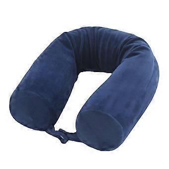 Almofada de viagem-68 * 10CM- almofada de apoio de espuma de memória para o pescoço, queixo, cintura e apoio da perna - Adequado para avião, trem