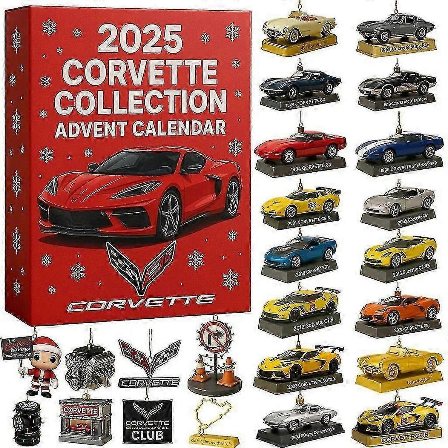 Bil Samla Adventskalender 2025 Corvette