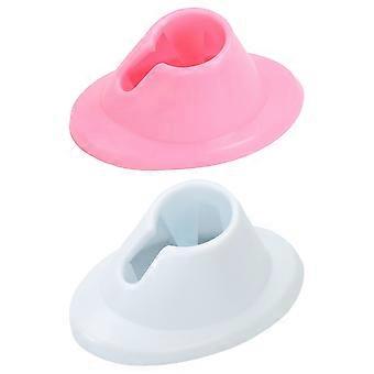 Nail Varnish Bottle Stand Silicone Holder for Storage Use 4Pcs Pack
