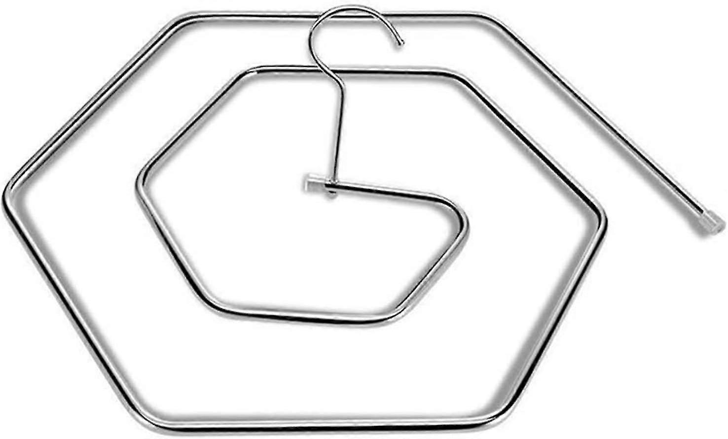 Spiral Clothes Rack - Rotating Hanger for Bed Sheets, Blankets & Quilts - Space-Saving Ceiling Storage Solution